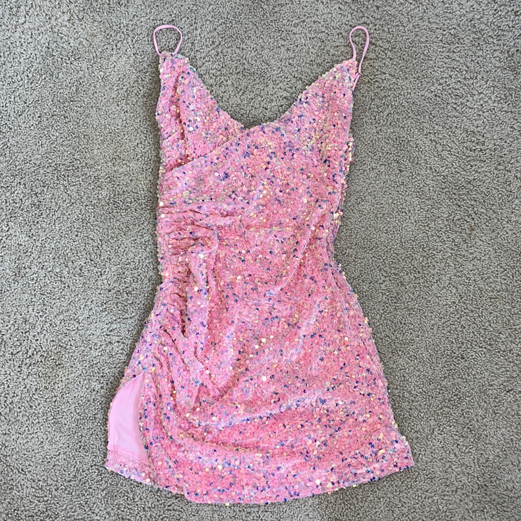 Lucy In The Sky Sequin Dress
